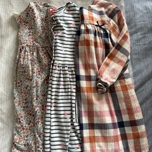 Bundle of 3 Kids Dresses Like New Condition size 5